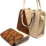 Set Tassen Dames - Handtas en Clutch