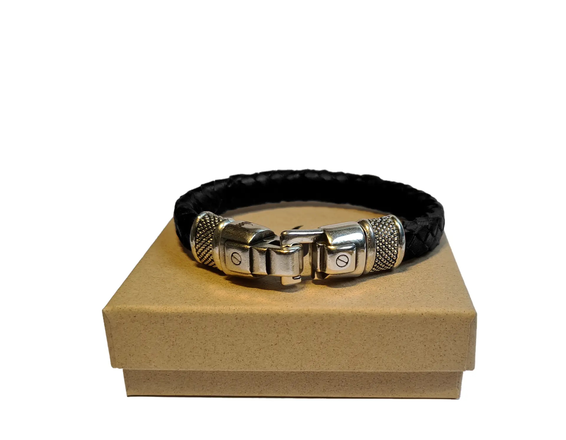 Herenarmband CAS black