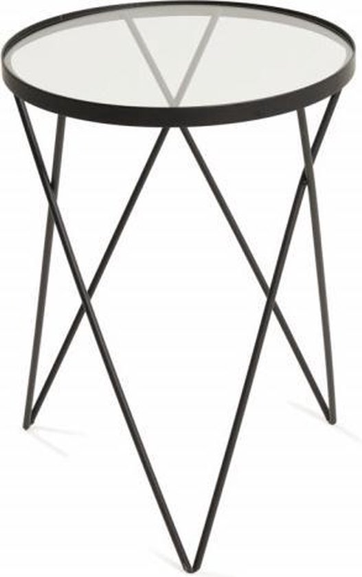 Bijzettafel Emily - Zwart