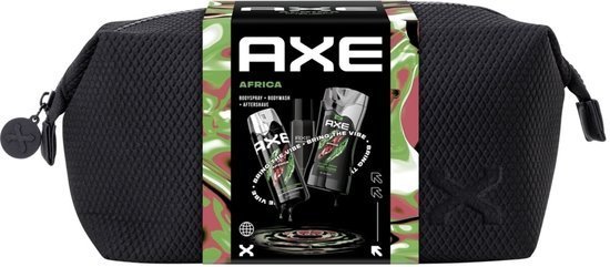 Axe Africa met toilettas