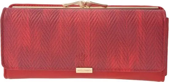 Melady Portemonnee Rood Kunstleer