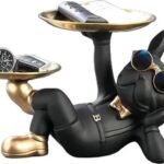 Franse Bulldog Beeld - Sleutelbakje