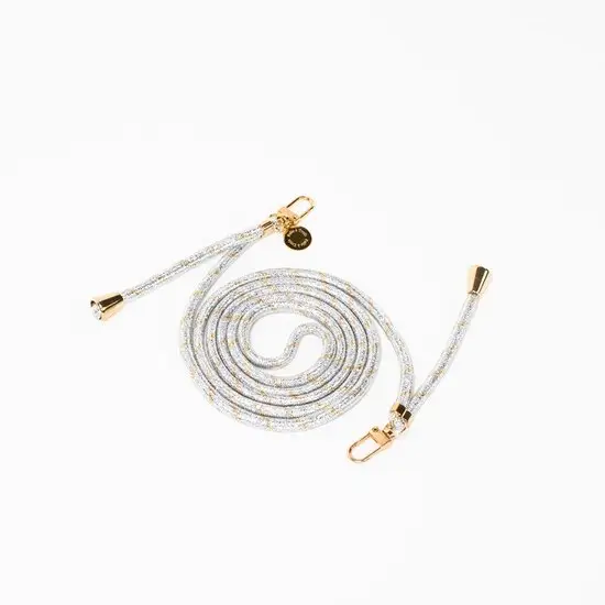 Multi color cord Silver Gold