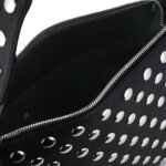 Luxe studs tas- Zwart
