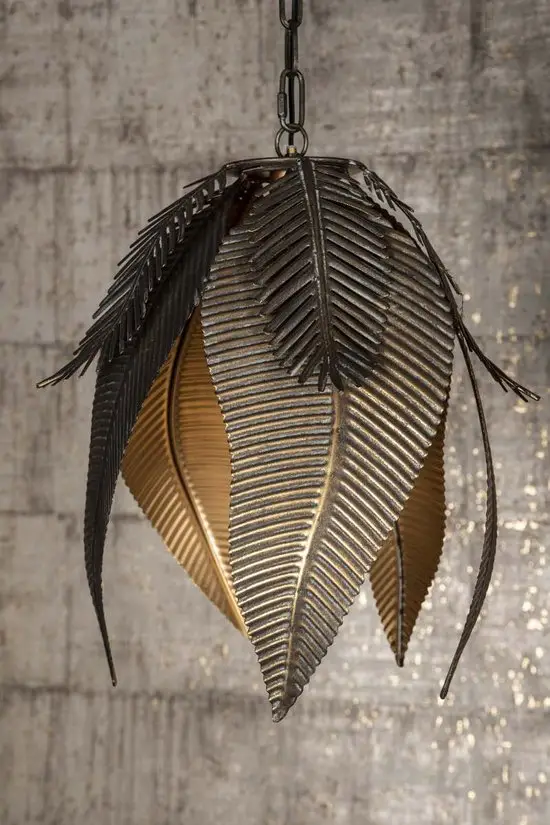 PTMD Marinth Ronde Hanglamp Veren Metaal