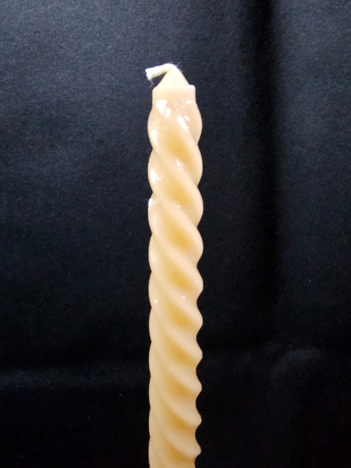 Countryfield dinerkaarsen Twirly beige