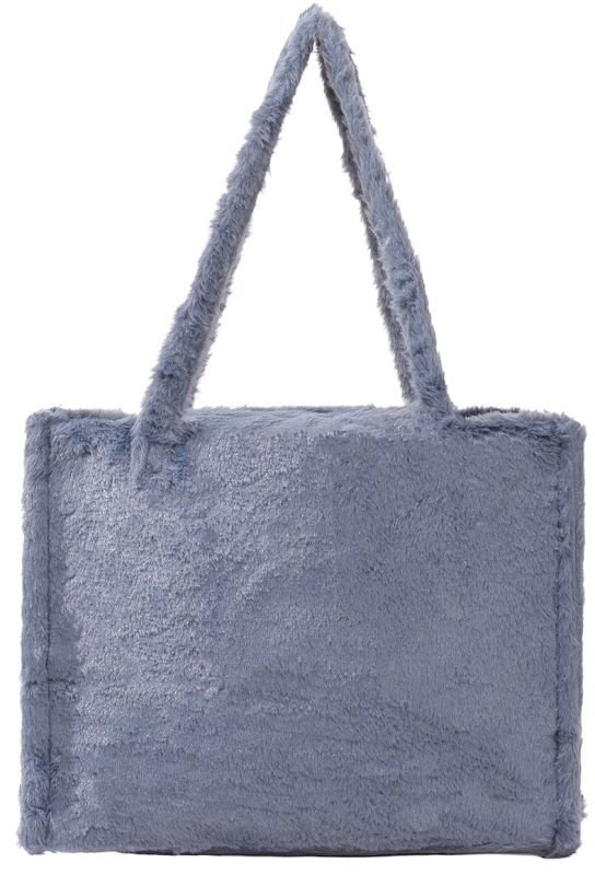 Shopper - fluffy - grijs