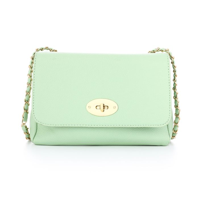 Schoudertas licht groen