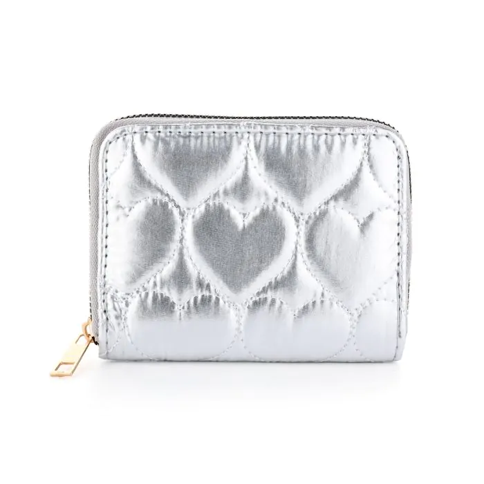 Kleine portemonnee - small wallet- Zilver