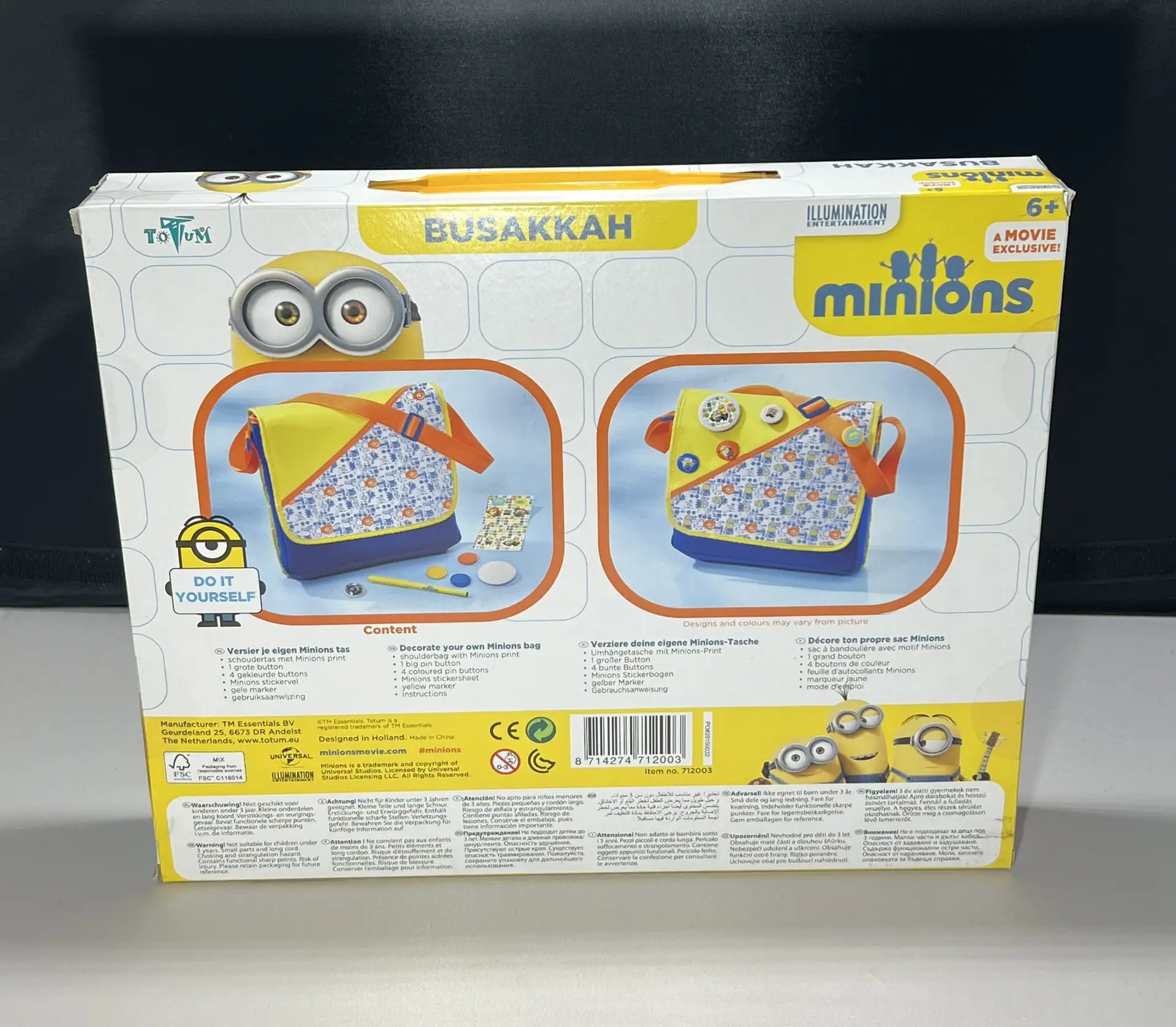 Minion schoudertas - Afbeelding 2