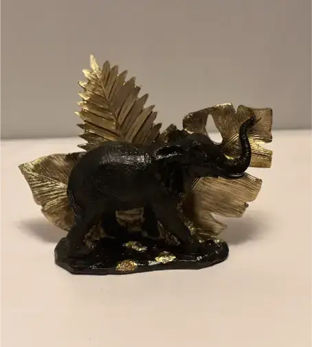 Beeld Olifant Goudkleurig