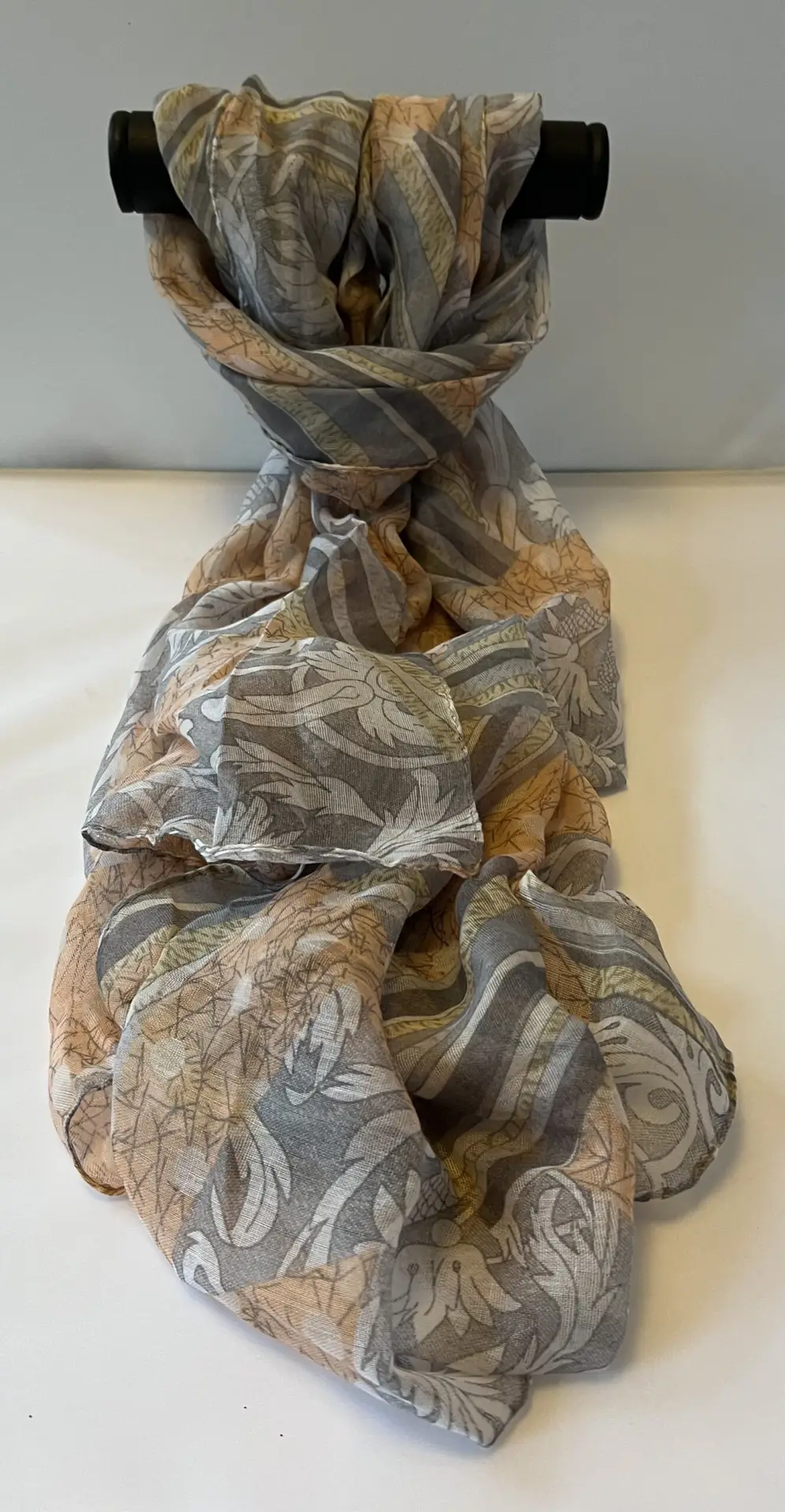 Juleeze Sjaal Dames Print Oranje Bloemen