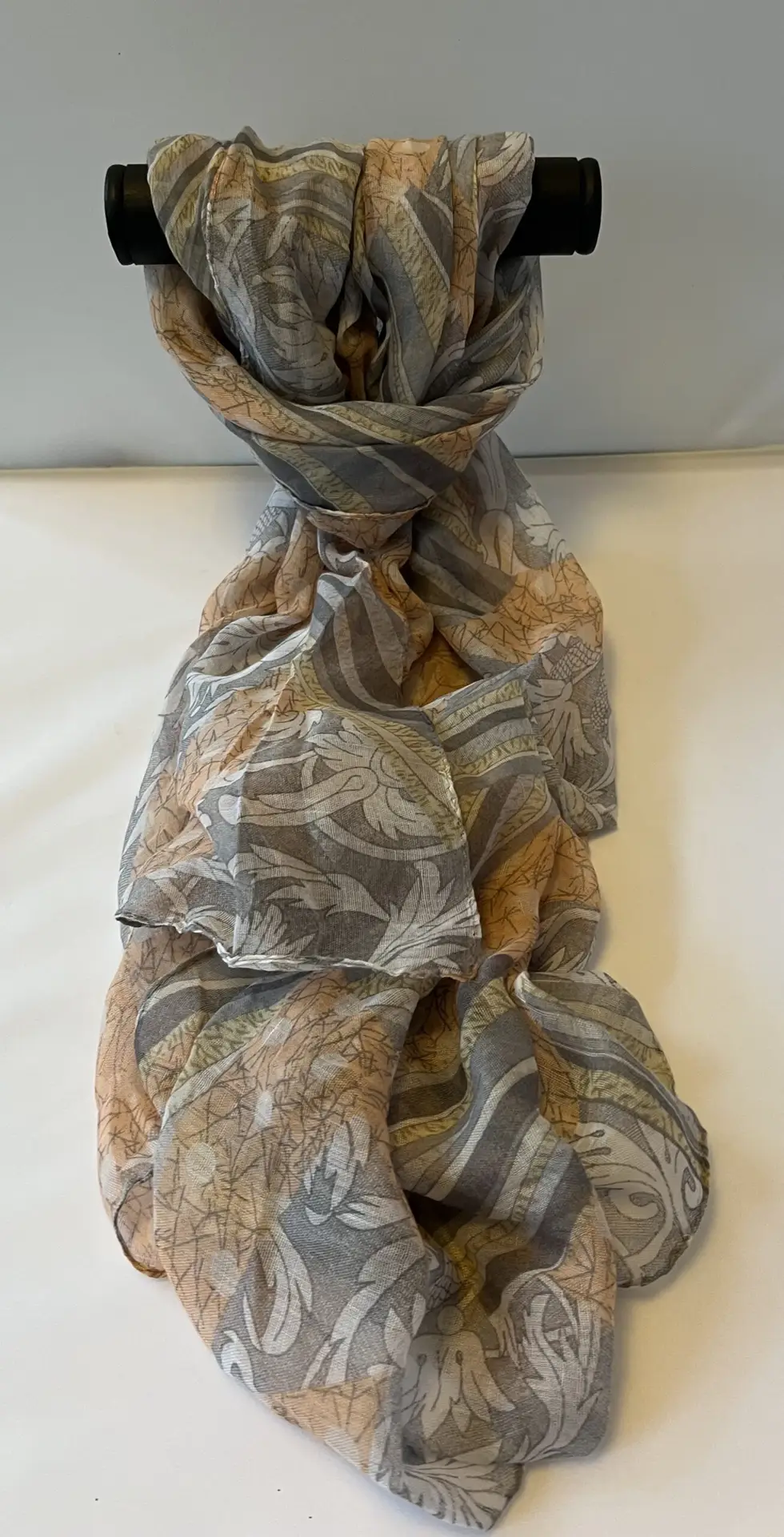 Juleeze Sjaal Dames Print Oranje Bloemen