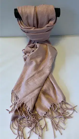 Effen Sjaal Roze