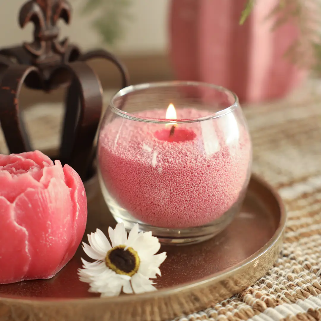 Burning Sand met geur Aloe Vera 400 gram (4x lont incl.)