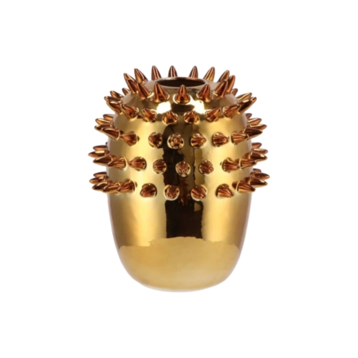 Vaas Spike goudkleurig