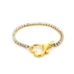 Damesarmband - Met slot in de vorm van een hart