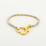 Damesarmband - Met slot in de vorm van een hart