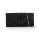 Party clutch- Zwart
