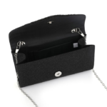 Party clutch- Zwart