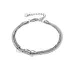 Armband met maantjes- Zilver