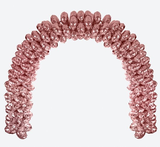 ballonnenboog - inclusief 42 roze foliumballonnen