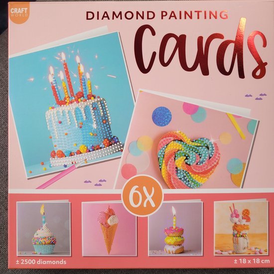 Diamond painting kaarten