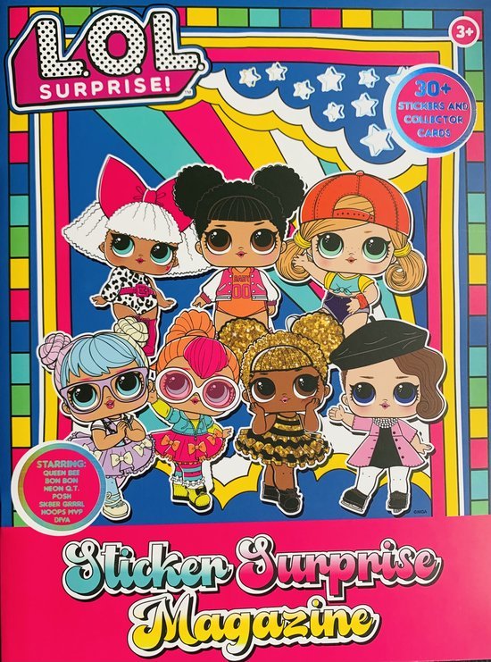 lol surprise stickers