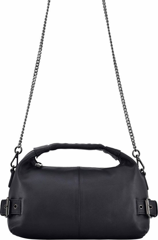 Dames Schoudertas- Buckles Cozy Black