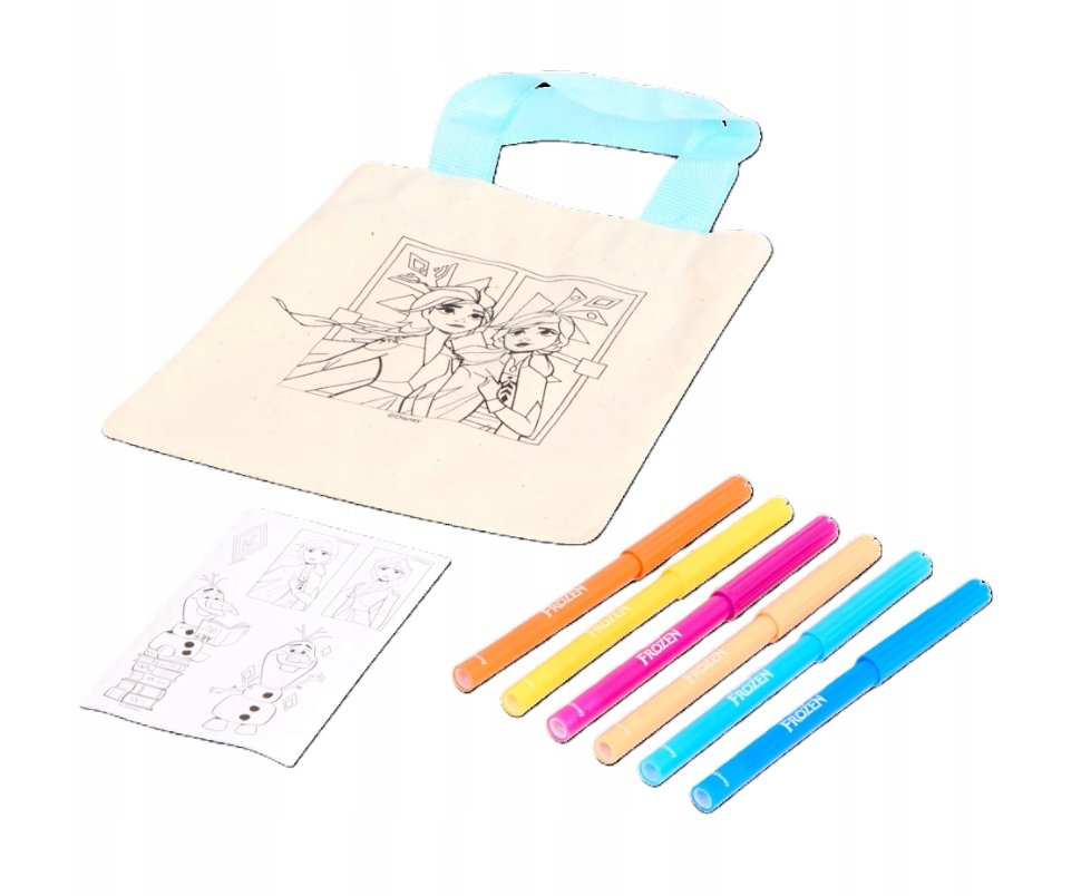 Kleur je eigen tas- DISNAY FROZEN