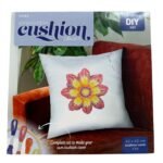 Borduur set, kussensloop bloemen.