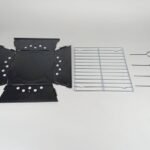 Opvouwbare barbecue - Houtskoolbarbecue met ventilatiegaten