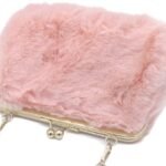 Fluffy Schoudertas – Roze