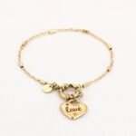 LOVE armband met hartje