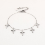 Kruisjes armband- zilver