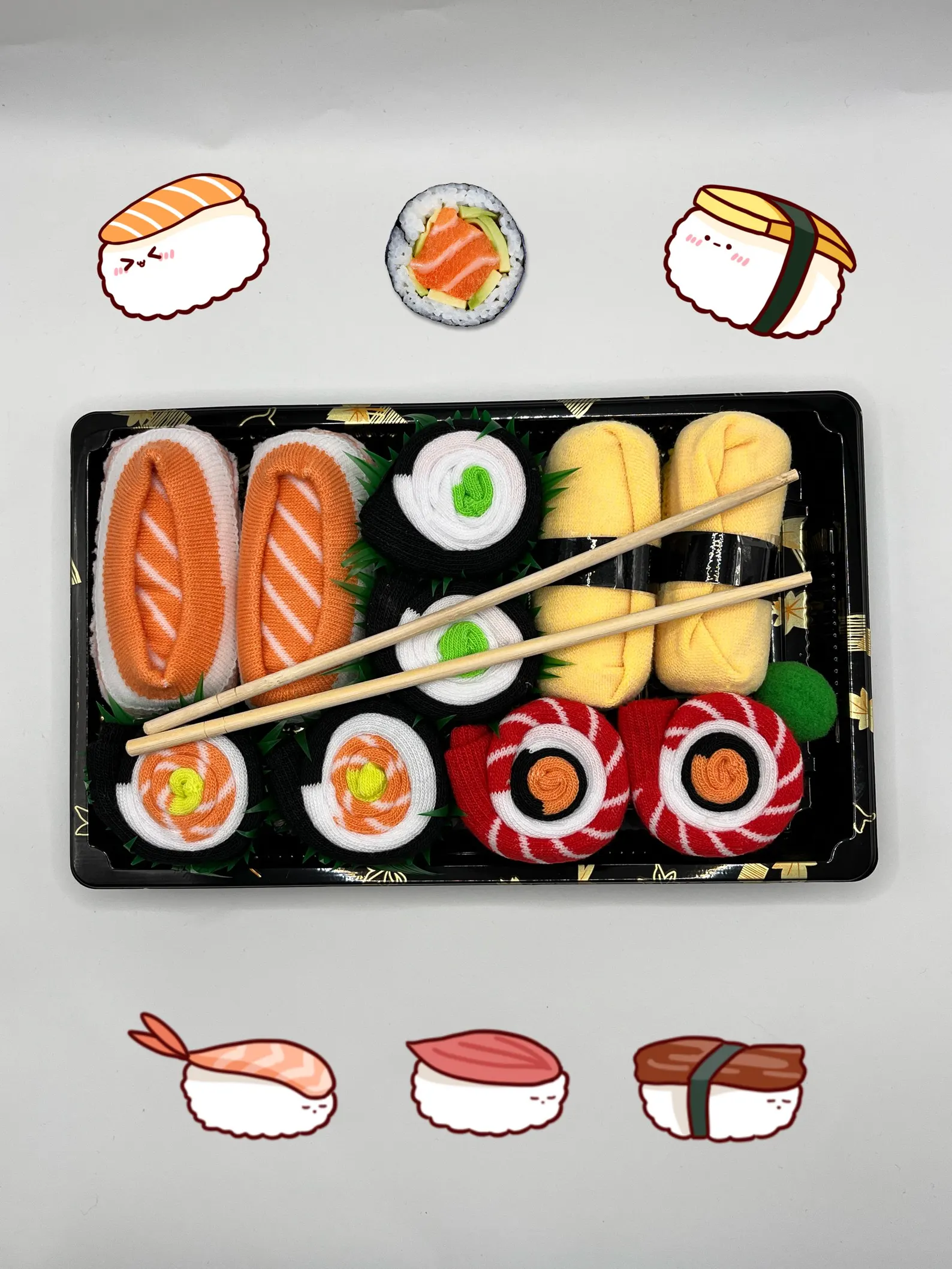 Sushi Sokken Gift Set